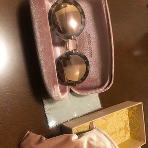 Miu Miu Round Sunglasses